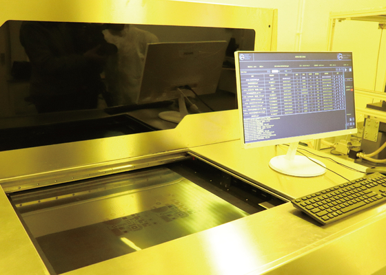 rotolo del sistema di 260mmx810mm LDI per rotolare PWB HDI FPC 380V trifase